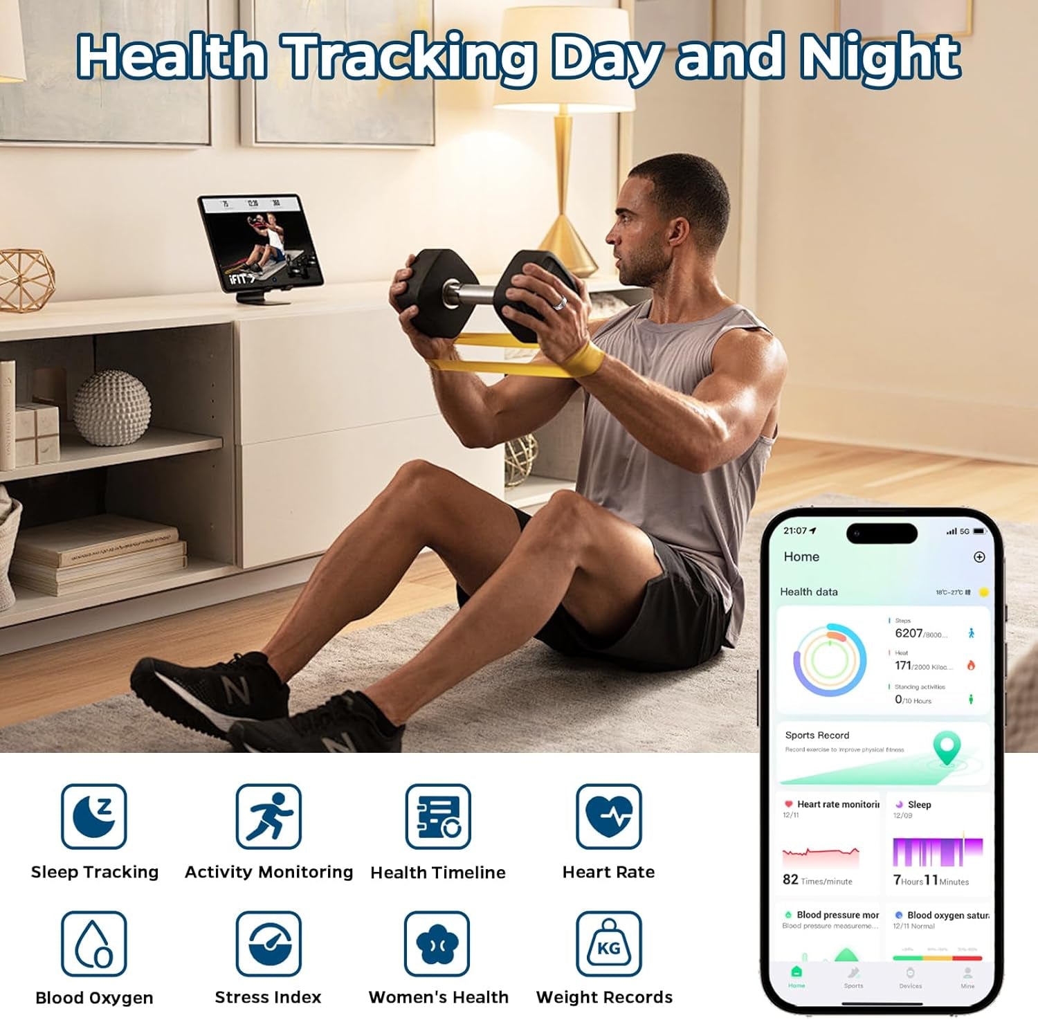 Smart Ring Health Tracker